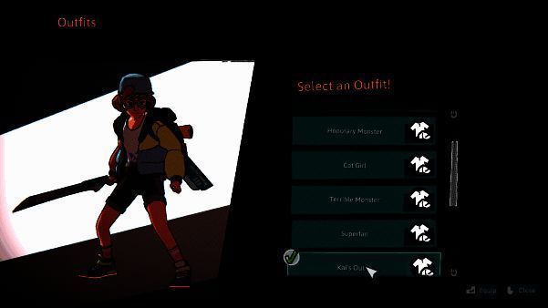 辛特堡传说角色外观界面展示，左侧为分类栏，右侧展示不同外观选项