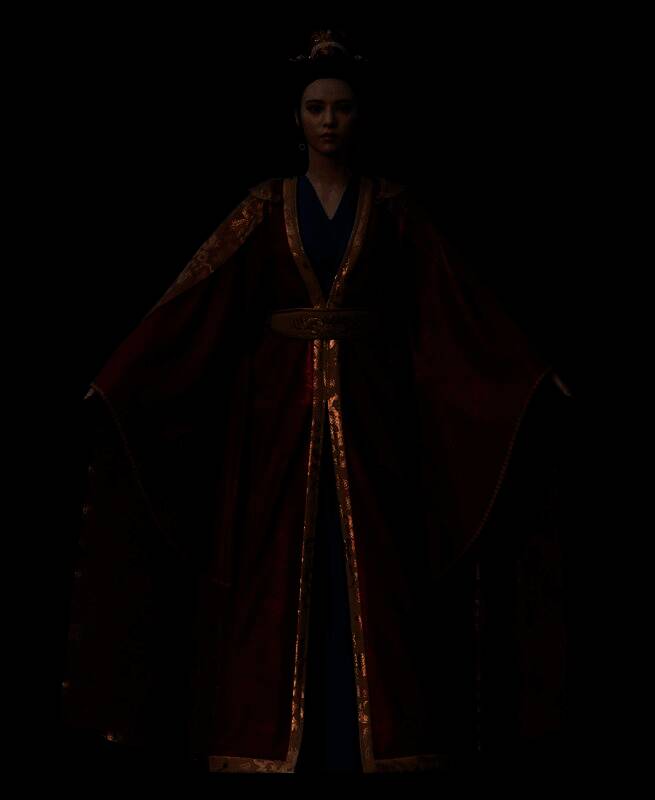 亢金星君宫装版全身立绘，整体造型高贵典雅