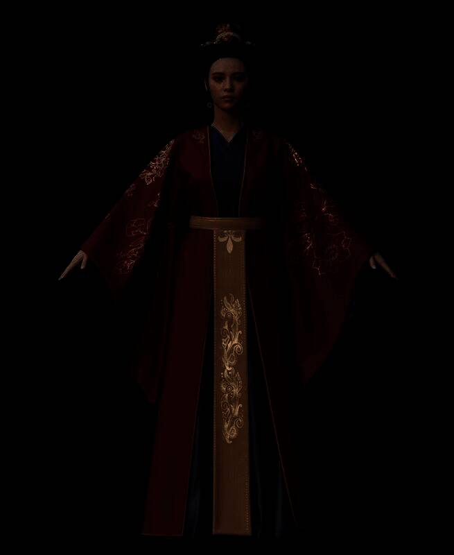 亢金星君宫装版场景化展示，在光影映衬下更具故事感