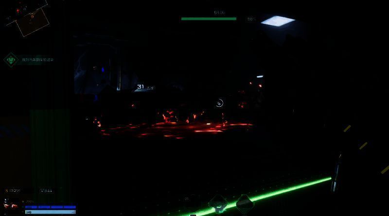 猎场地图中Boss区域标记清晰，玩家通过机关开启通往Boss的道路