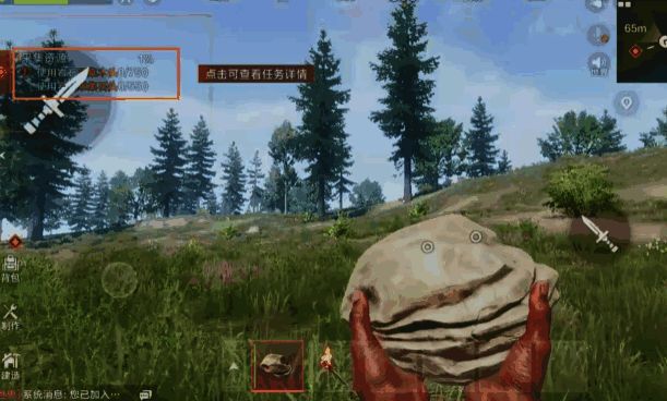 废弃木屋内部场景，堆满散落的木材和布料，角落可见小型物资箱