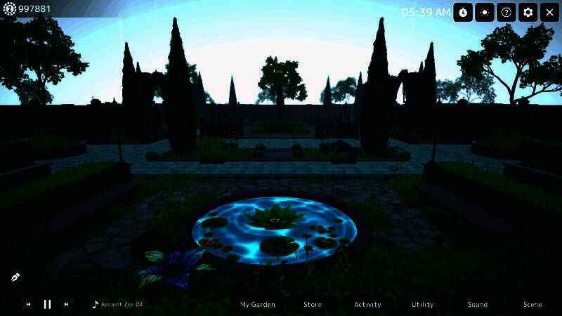 温泉场景与猫咪互动画面，氛围温馨治愈