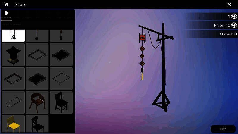 玩家自定义花园布置，多种装饰元素可供选择