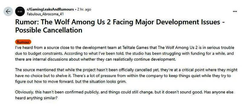 Telltale Games办公室内部场景，员工在电脑前紧张工作