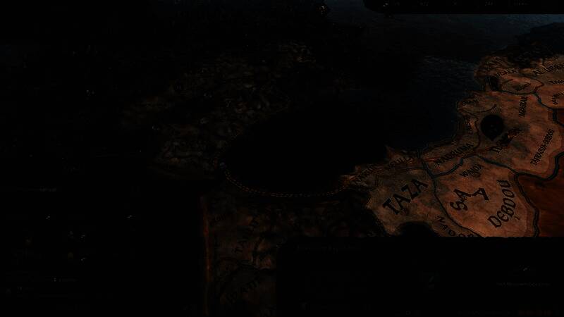 《十字军之王3》DLC宣传图，中世纪骑士骑马穿越森林，背景为古老城堡与阳光洒落的场景