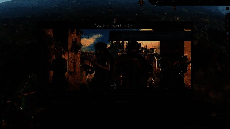 游戏中玩家角色骑马穿越乡间小路，身着贵族服饰，背景为中世纪乡村风光