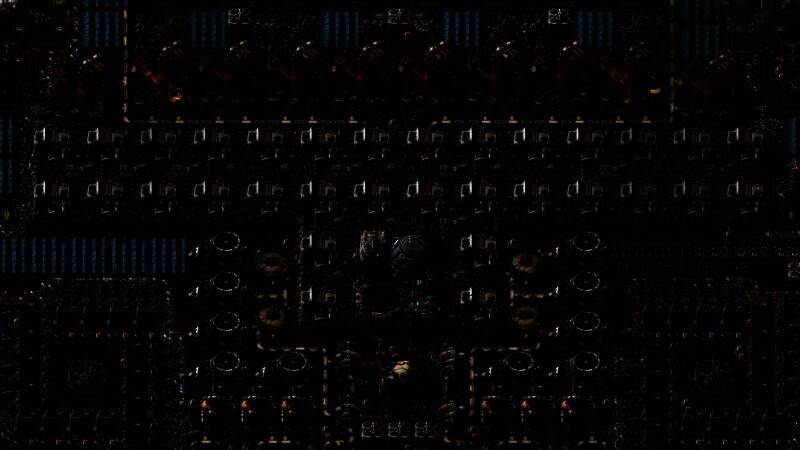 玩家操作多个星球间的运输系统，实现资源自动化调配