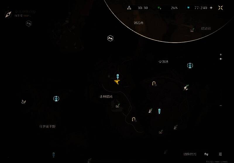 第四个神龛，位于山脚下的隐蔽角落，光线柔和