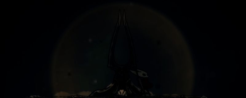 《空洞骑士：丝之歌》中幻羽披风获取路线示意图，角色正沿着关键路径跳跃前进