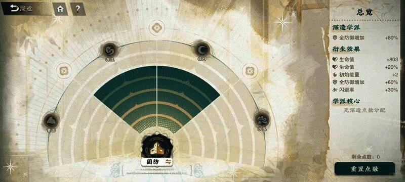 溪山行旅图在战斗场景中释放技能，脚下浮现山水画卷领域，队友在其周围协同作战