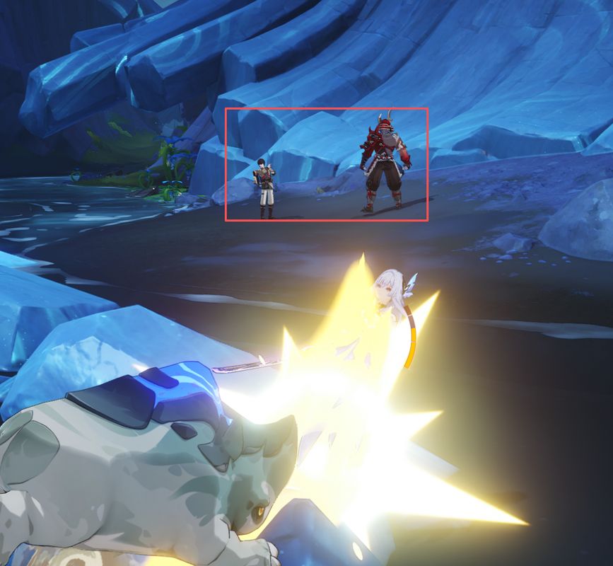 极光滑索触发点示意图