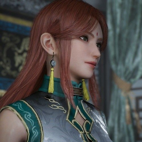 黄月英全新造型，展现出年轻才女风范