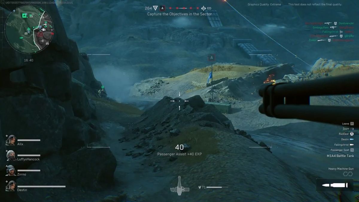 角色在掩体后切换武器，界面显示当前弹药数量与装备状态