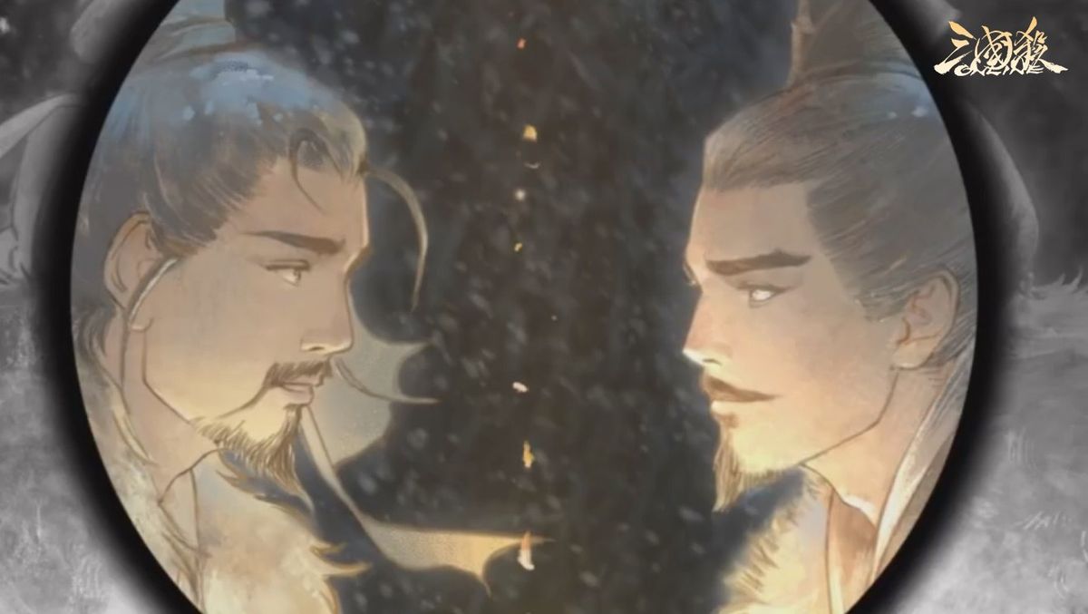 《三国杀OL》假日盛典宣传主视觉图，画面中多位经典武将齐聚一堂，背景绚丽烟花绽放，充满节日庆典氛围