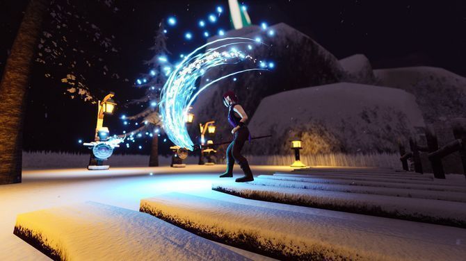 多位英雄在店内交易装备的场景，NPC表情生动，物品栏满载各类武器与药水图标