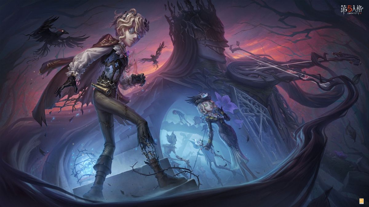 一座破败华美的哥特风格宅邸矗立于荒野之中，外墙爬满荆棘，窗户透出诡异红光，仿佛沉睡的巨兽