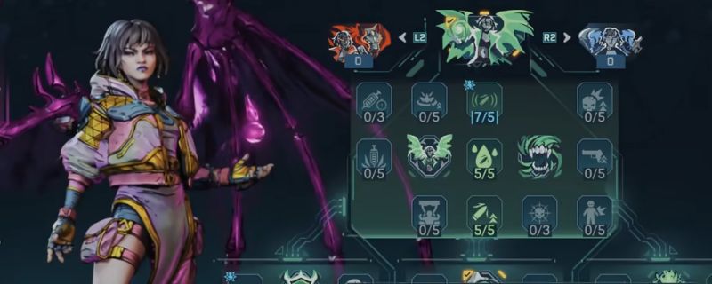 《无主之地4》魔女角色展示，身穿特效炫目的烟火主题护甲，周身环绕爆炸光效