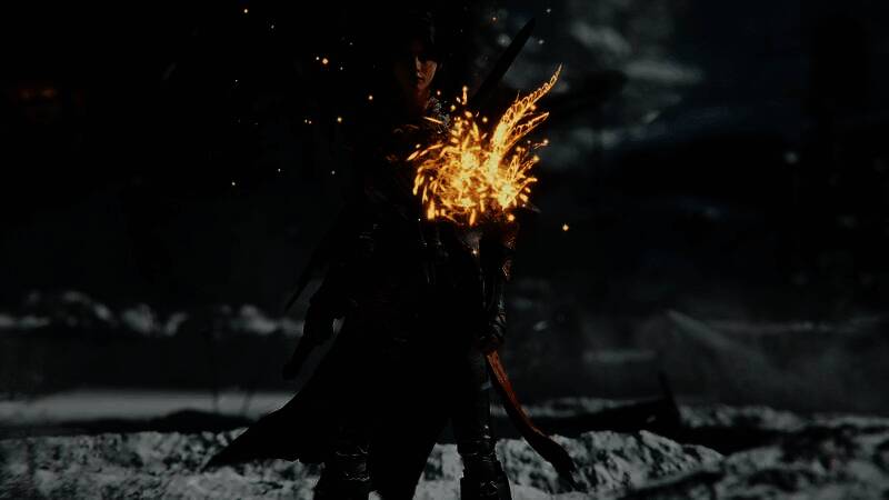 白姊芸身穿改良皮甲持剑对敌，背景为波涛汹涌的海战场面