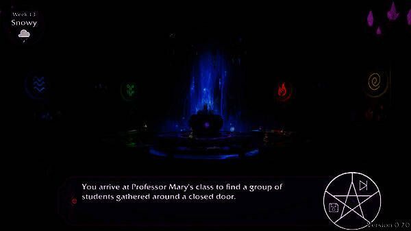 佩特拉手持魔杖站在图书馆中央，四周书架高耸入云，空中漂浮着发光典籍，神秘感十足