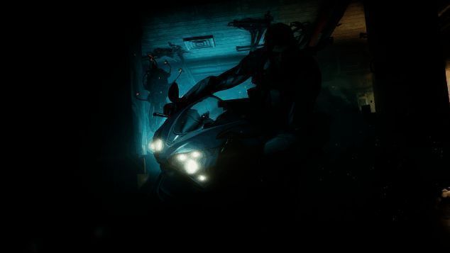 Atomicycle主题曲《The Call》数字专辑封面，风格融合电子与摇滚元素，视觉冲击强烈