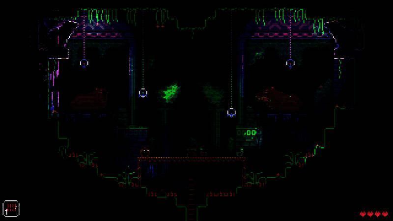 地图全景缩略图展示庞大交错的地下网络，多个未探索区域标记为问号