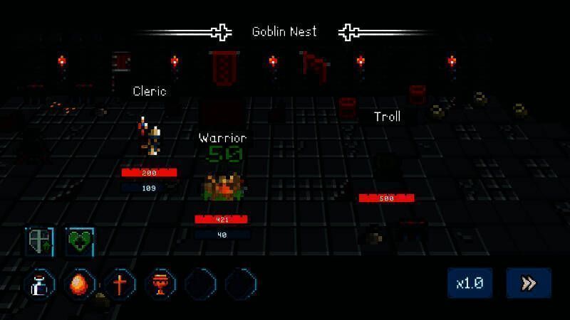 刺客职业潜行接近Boss‘拖延症之影’，画面充满紧张感