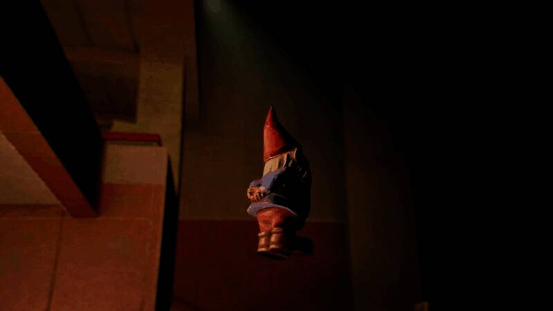 爆炸瞬间画面，火花四溅，墙体倒塌，一名特工正跃起闪避