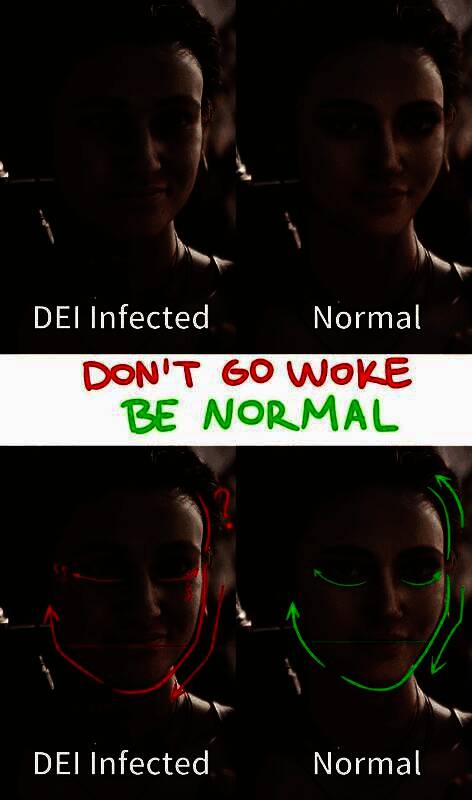 对比显示原版角色眼神空洞，妆容突兀；修正版提升神态生动性与妆容协调度