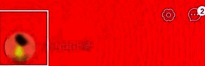 个人中心界面截图，红圈标注用户头像位置，提示点击进入下一级菜单