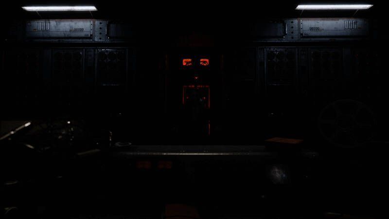 主角在一片白色虚空中面对多个自己的镜像，象征身份认同危机与精神分裂的主题