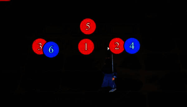 最终机关解谜图示，五芒星结构中三个关键节点亮起，形成稳定能量回路