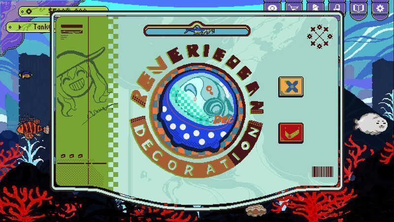 可爱老板娘角色立绘特写，扎着双马尾，穿着水手服，微笑着挥手打招呼