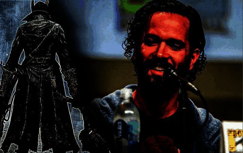 尼尔·德鲁克曼接受采访画面，神情认真地谈论游戏设计理念