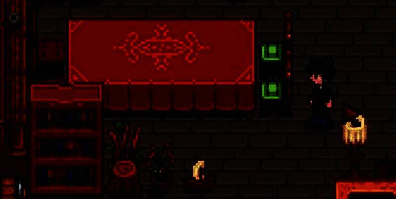 玩家正在游戏中移动一张木桌，屏幕上显示半透明的放置预览轮廓