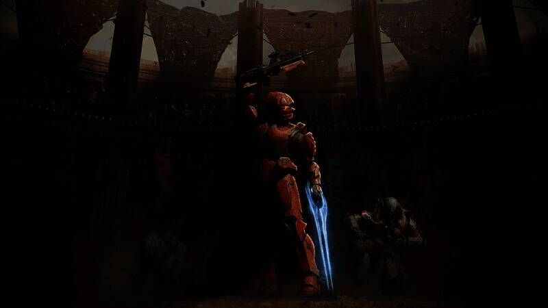 Mike Clopper在领英发布的个人动态截图，文字内容提及领导团队开发被取消的《光环》大逃杀项目