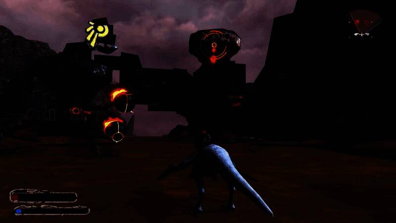 主角骑龙俯冲攻击敌方飞空艇，背景是燃烧的云层与密集炮火交织的战场