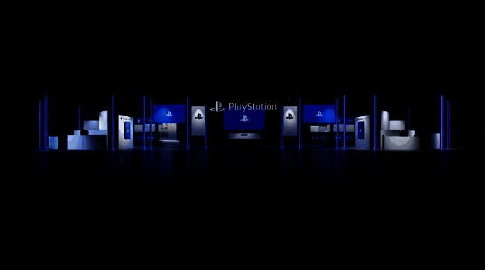 索尼互娱官方发布的TGS 2025参展宣传海报，展示PS5标志及多款游戏元素