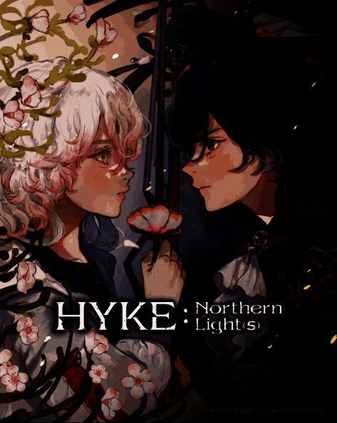 虚拟歌手「异世界情绪」形象立绘与游戏界面叠加宣传图，标注今晚19:00直播信息