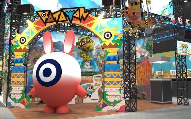 多名角色在节奏光影中协同作战，技能特效绚丽，画面充满动感