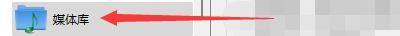 首选项窗口左侧高亮显示‘媒体库’标签，右侧出现相关设置选项，包含扫描路径和显示设置