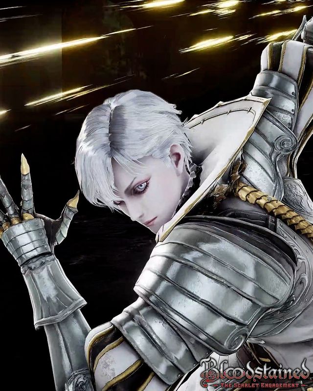 主角在布满符文的地牢中挥剑斩敌，墙壁渗血，空中漂浮着幽蓝色的灵魂