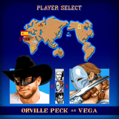 片场拍摄花絮图，演员身着拳王战斗服正在进行动作测试