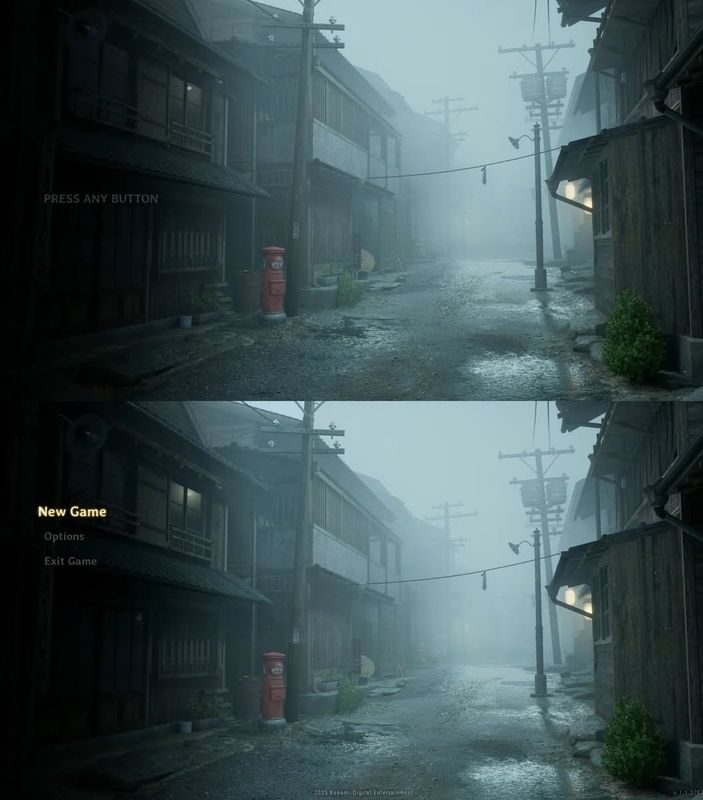 主角清水雫站在神社前凝视远方，身穿日常服饰却神情凝重，周围漂浮着灰烬般的粒子，气氛肃杀而悲凉