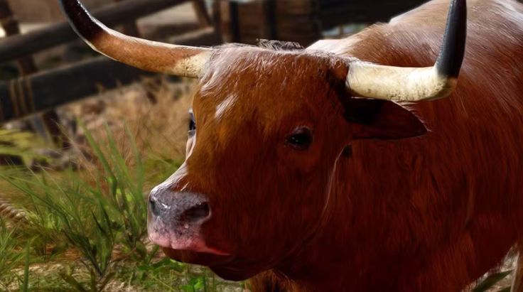 角色站在悬崖边，下方是深不见底的峡谷，远处可见发光的地下洞穴结构