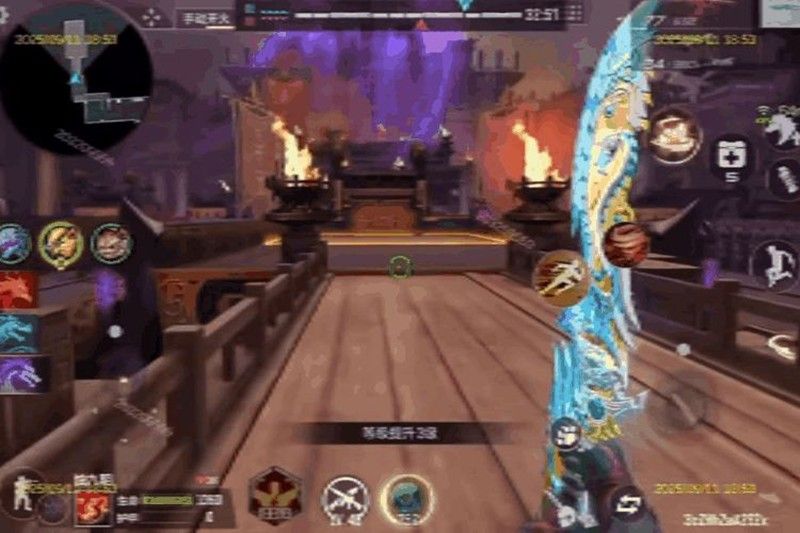 游戏内双路线地图对比示意图，显示两条不同路径的任务节点和怪物分布