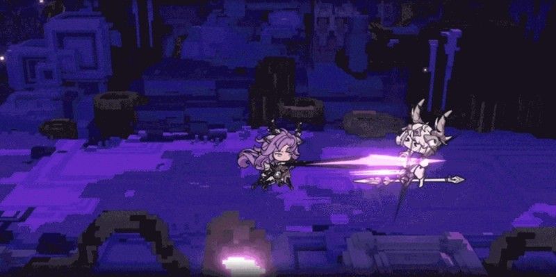 技能演示画面：敌人身上浮现绿色符文状‘罪之芽’，地面升起黑色荆棘牢笼形成领域范围