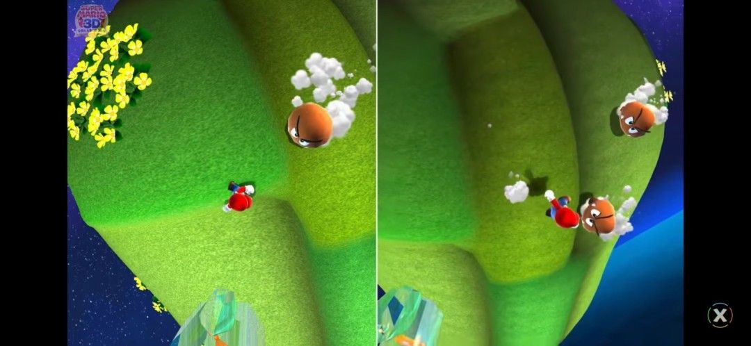 角色模型近景对比，Switch 2版毛发与服装细节丢失严重