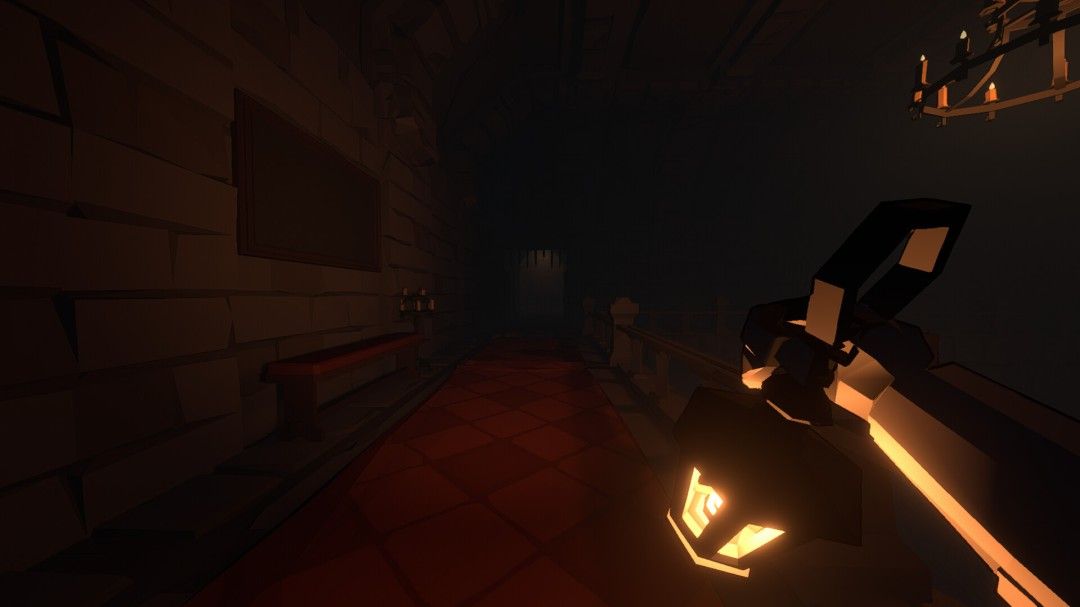 团队围站在祭坛旁准备启动仪式，烛光摇曳，空气中浮现神秘符文