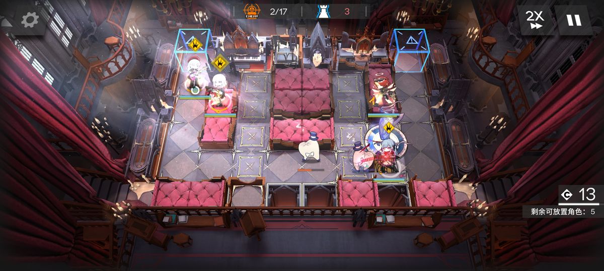 SS-4特殊敌人演示动画截图，正将一名干员抓起升空