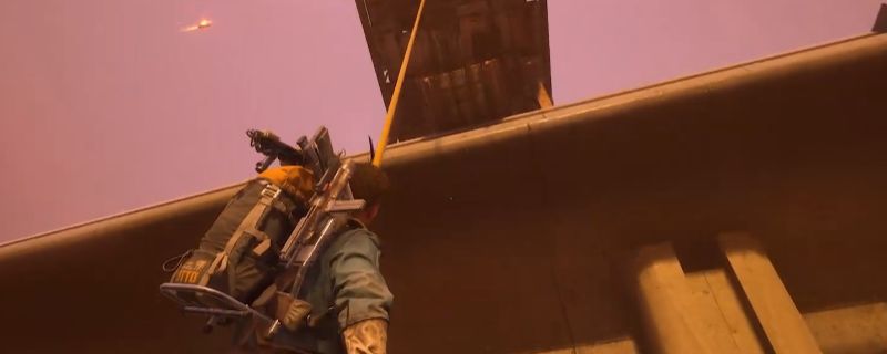 《ARC Raiders》游戏中‘温暖的休憩之地’任务场景，荒废的高速公路营地遍布残骸与坟墓，环境阴郁充满末日感